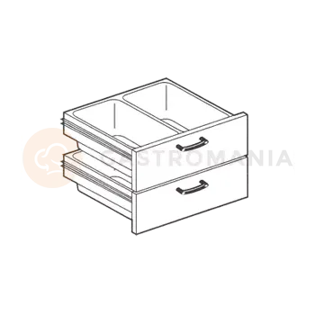 Blok Zásuvky 600 | RM GASTRO, C 76/96