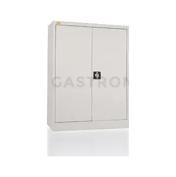 Zahradní skříň Plechová skříň do kanceláře, 2 police, křídlové dveře | KART-MAP, BU/2