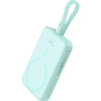 Powerbanka Baseus P10022109333-00 bezdrátová MagSafe / Mini Powerbanka 10000 mAh / 20W / modrá