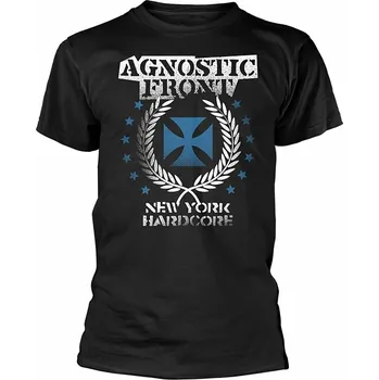 Agnostic Front tričko, Blue Iron Cross, pánské M