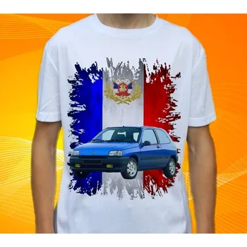 Pánské tričko tričko Renault Clio S S (Trička s motivy aut)
