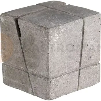 Servírovací stolek Betonový stojan s cedulkami 3 x 3 x 3 cm, čtvercový | APS, 71493