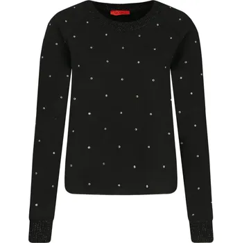 Dámský svetr MAX&Co. Mikina DARAI | Barva:černý | Velikost:S