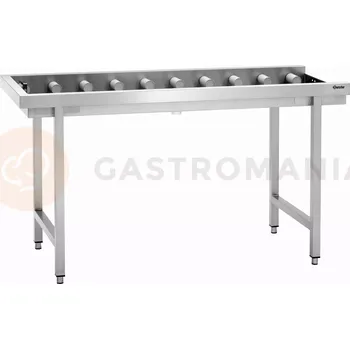 Počítačový stůl Vykládací válečkový stůl pro myčky KTS5000, 1600x645x900 mm | BARTSCHER, 110626