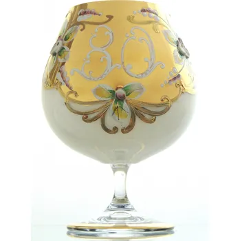 Sklenice Výroční sklenice Natálie na koňak 80 let - Opál