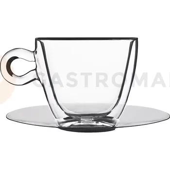 Servírovací stolek Šálek univerzální s podšálkem 300 ml | LUIGI BORMIOLI, 400903