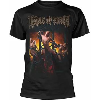 Pánská móda Cradle Of Filth tričko, Crawling King Chaos BP Black, pánské XXL