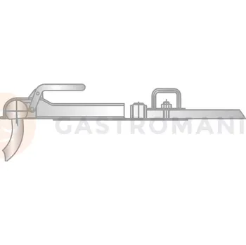 Příslušenství pro dětskou postel a kolébku Přepravní závěs z nerezové oceli | DORA METAL, DM-3436