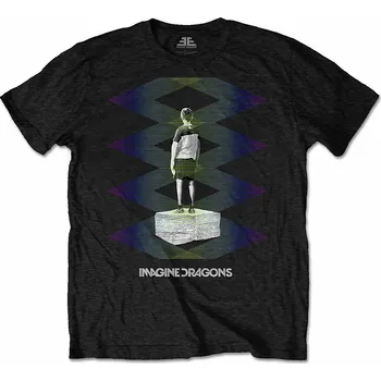 Pánské tričko Imagine Dragons tričko, Zig Zag, pánské XL