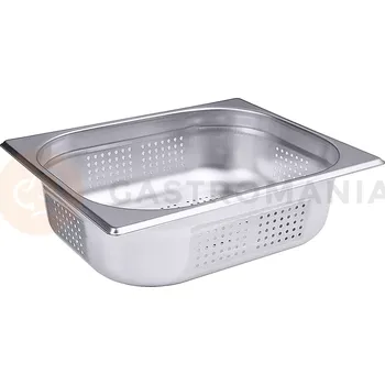 Nerezový dřez Perforovaná gastronádoba GN 1/2, 100 mm | CONTACTO, 6112/100
