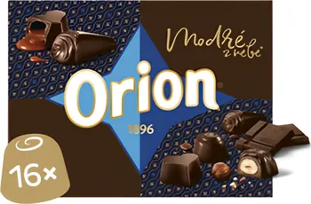 Bonboniéra ORION Čokoláda Modré z nebe 143 g hořké