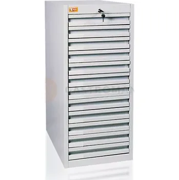 Dětská skříň Skříň na výkresy, formát A-3, 12 zásuvek | KART-MAP, A3/12