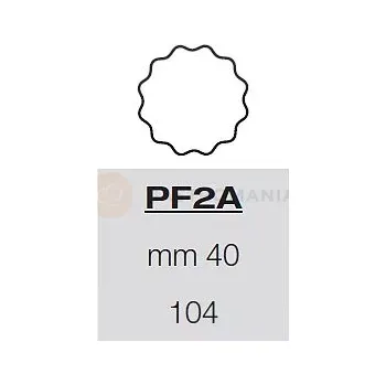 Výrobník cukrové vaty Šablona s formičkami na těsto - 104x rotunda 40 mm, 57,5x39 cm | PAVONI, PF2A