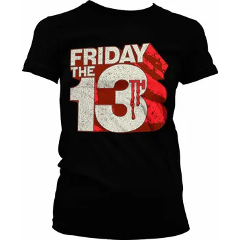 Dámské tričko Friday the 13th tričko, Block Logo Girly, dámské M