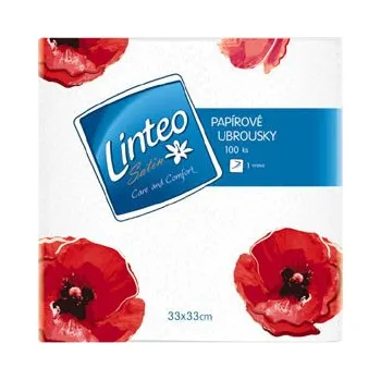 Papírový ubrousek LINTEO Ubrousky papírové SATIN 33x33cm 100ks