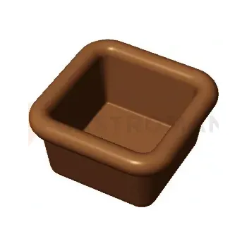 Čokoládová tyčinka Vložka - forma pro zařízení COOKMATIC a COOKMATIC SPECIAL pro 30 kusů o rozměrech 34x34x19 mm, kvádr | PAVONI, PIASTRAP