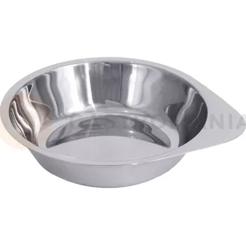 Servírovací stolek Miska z nerezové oceli s úchytem 250 ml | CONTACTO, 4626/130
