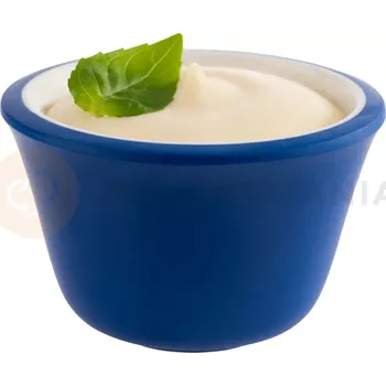 Servírovací stolek Miska z melaminu 0,04 l, modro-bílá | APS, 85243