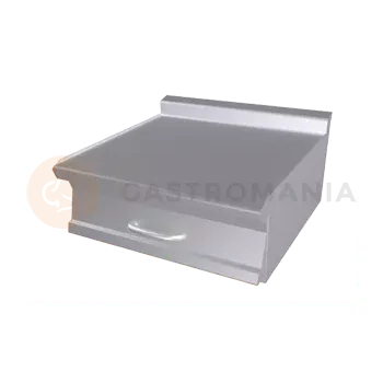 Blok Neutrální pracovní plocha se zásuvkou 800x600x280 mm | RM GASTRO, PLT 68