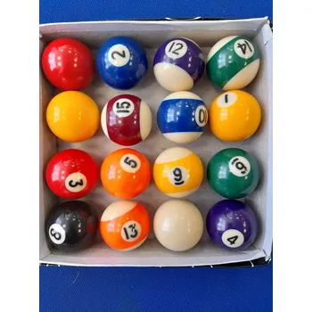 Kulečníková koule Koule samostatná 38 mm Barva: Červená