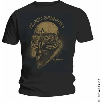 Pánské tričko Black Sabbath tričko, US Tour 78 Avengers, pánské L