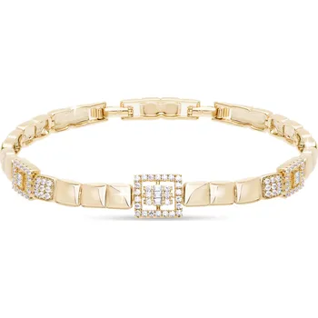 Náramek biju Pozlacený náramek se zirkony 2459