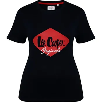 dámské tričko LEE COOPER - BLACK - XL (Lee Cooper Diamond)