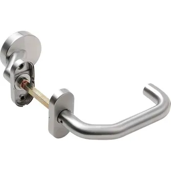 Dveřní kování ASSA ABLOY Rozetové kování AHW600 koule/klika oválná rozeta Orientace: Pravý