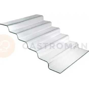 Servírovací stolek Bufetové 6-stupňové schody, průhledné | FINE DINE, 429747