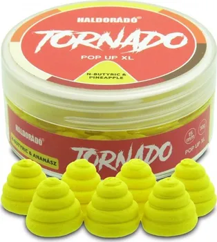 Umělá nástraha Haldorado Pop Up XL Tornado M-Butyric/ananas 15 mm 30 g