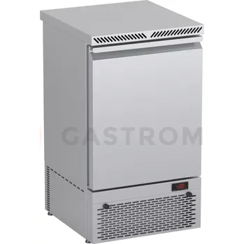Kompaktní chladící stůl s agregátem a plnými dveřmi 500x530x890 mm | DORA METAL, DM-S-94043.0