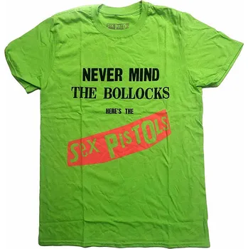 Pánská móda Sex Pistols tričko, NMTB Original Album Green, pánské S