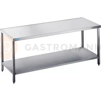 Příslušenství k židli Podstavec pracovního stolu 1100x700x850 mm s policí a bez pracovní desky | RILLING, ATZ 0711U 0000