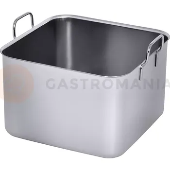 Nerezový dřez Čtvercová vložka k přípravě vodní lázně 1 l | CONTACTO, Series C
