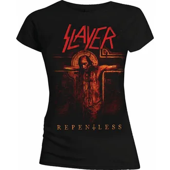 Dámské tričko Slayer tričko, Repentless Crucifix, dámské M