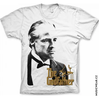 Pánské tričko The Godfather tričko, Don With Gold Logo, pánské XL