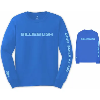 Pánská móda Billie Eilish tričko dlouhý rukáv, Smile BAP, pánské S