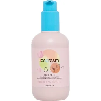 Vlasová regenerace Inebrya Ice Cream Curly Plus Curl One mléko 200ml
