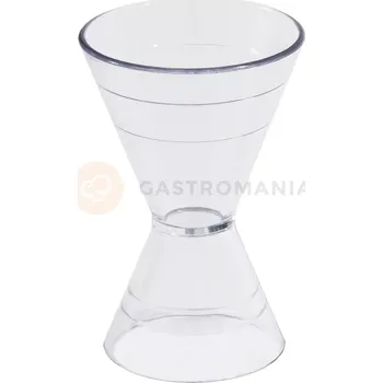 Trekingová hůl Jigger z polykarbonátu 20/25 ml - 40/50 ml | CONTACTO, 2086/024