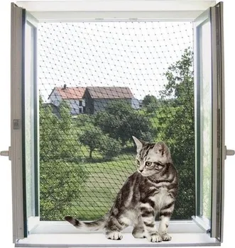 Síť pro kočku Selko Ochranná síť pro kočky 2 x 3 m transparentní