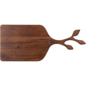 Hnědé dřevěné servírovací prkénko Bloomingville Giselle 40 x 16,5 cm