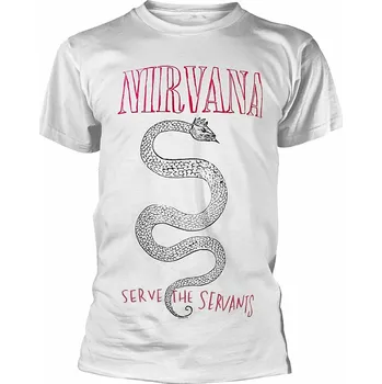 Pánská móda Nirvana tričko, Serpent Snake, pánské XXL