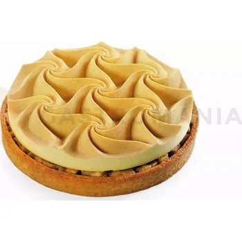 Kuchyňská sůl Silikonová forma k tvoření kulatých ozdob k dekorování dezertů a dortů, tesselation, 250 ml, 140 mm | DINARA KASKO, TART Tesselation
