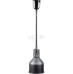 Infra lampa pro ohřev jídla, závěsná 0,25 kW, černá | STALGAST, 692601
