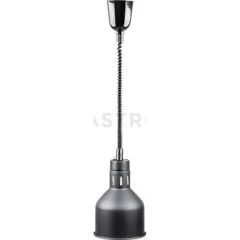 Barová židle Infra lampa pro ohřev jídla, závěsná 0,25 kW, černá | STALGAST, 692601