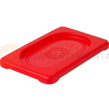 Nádoba na led Víko z polypropylenu GN 1/9, červené | CONTACTO, 5525/199