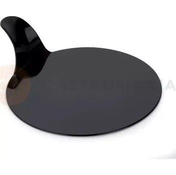 Jednorázové nádobí Tác na monoporce - černý, 8 cm, 250 ks | PAVONI, VP3NR