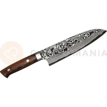 Kuchyňský nůž Nůž Santoku, 18 cm, VG-10 | TAKESHI SAJI, H-V10D-SA-180IW