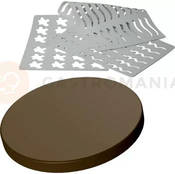 Čokoláda Silikonová forma na čokoládové dekorace, průměr 42 mm - CHASIL18 | MARTELLATO, CHASIL18