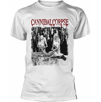 Pánské tričko Cannibal Corpse tričko, Butchered At Birth White, pánské M